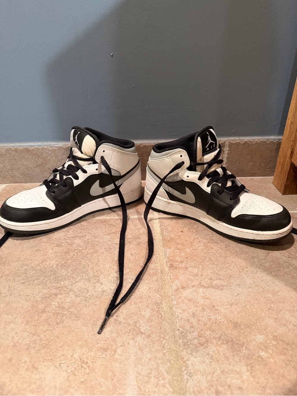 Air Jordan 1 Mid 'White Shadow'